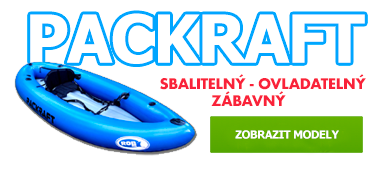Nafukovací packraft, zábava pro každého