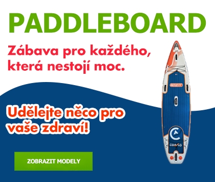 Široký výběr paddleboardů, prodej, půjčovna a servis
