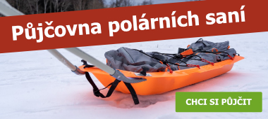 Půjčovna expedičních saní pro zimní výpravy