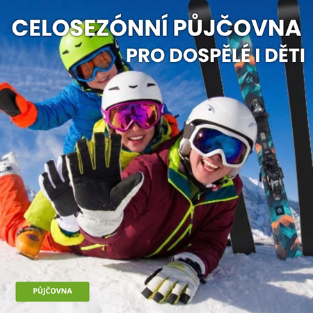 Celoroční půjčovna lyží