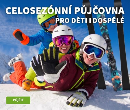 Celoroční půjčovna lyží