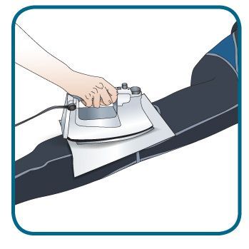 McNett Iron mend záplaty