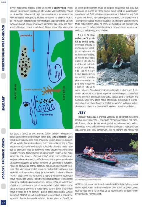 Vodácká mapa Ohře