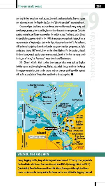 Sea kayaking guide Brittany