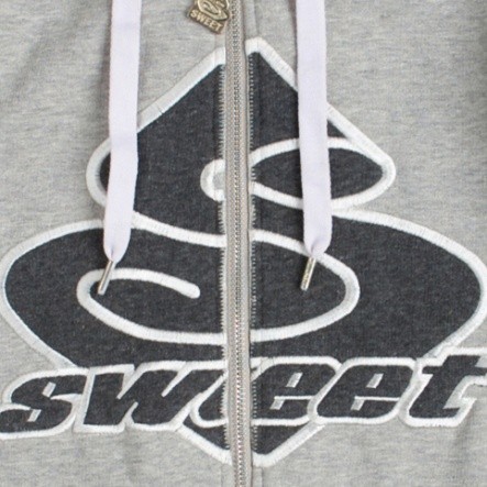 Sweet Logo zip wmn hoodie mikina