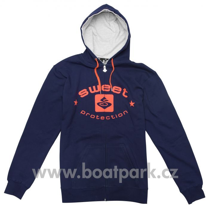 sweet Logo zip hoodie mikina
