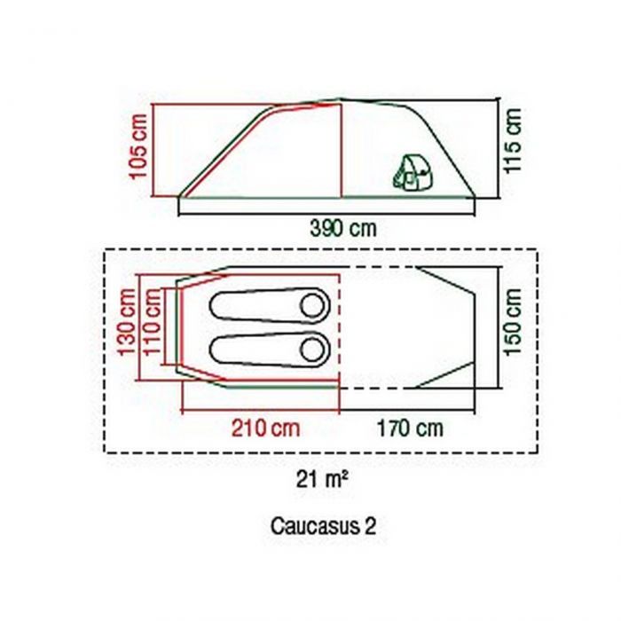 Coleman Caucasus 2 stan