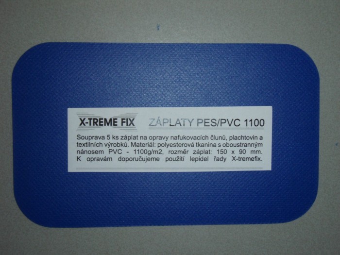 X-treme fix PES/PVC 1100 záplaty