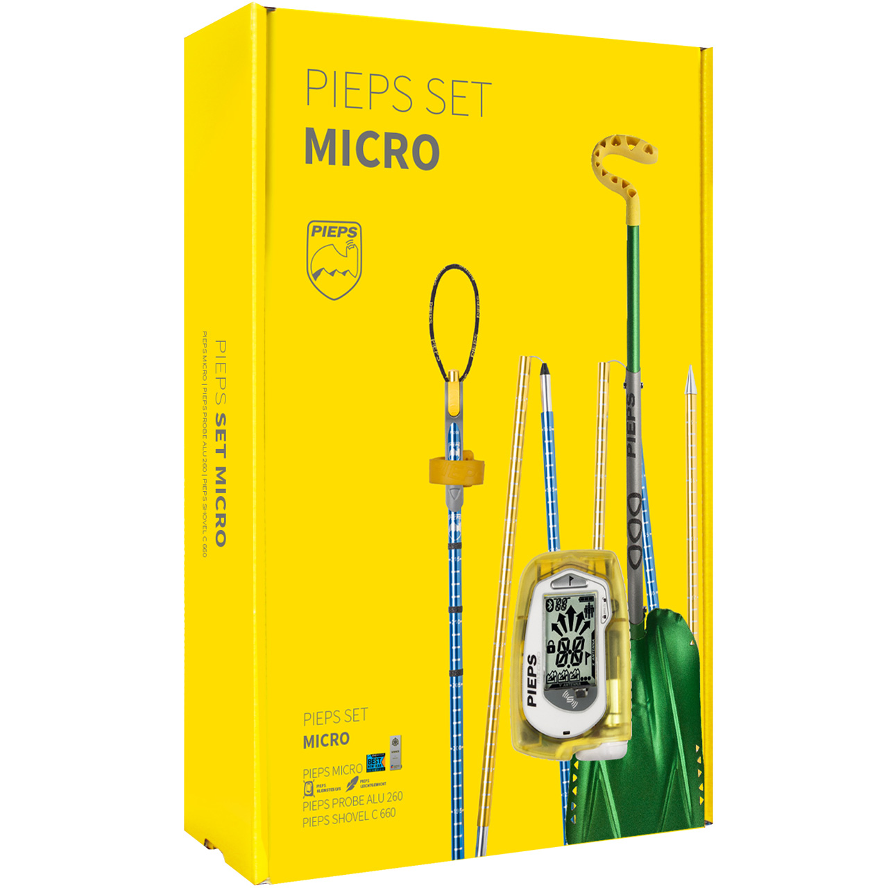 Micro setting. Лавинный датчик Pieps Set Micro. Pieps набор лавинный. Pieps набор лавинный в коробке. Hi Set микро.