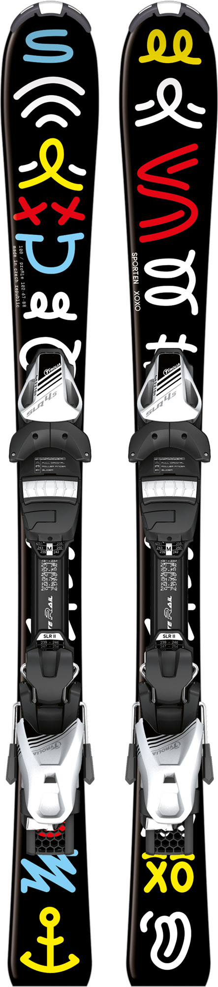 Sporten Xoxo 17/18 Tyrolia SLR 4,5 (délka 90 a 100 cm)