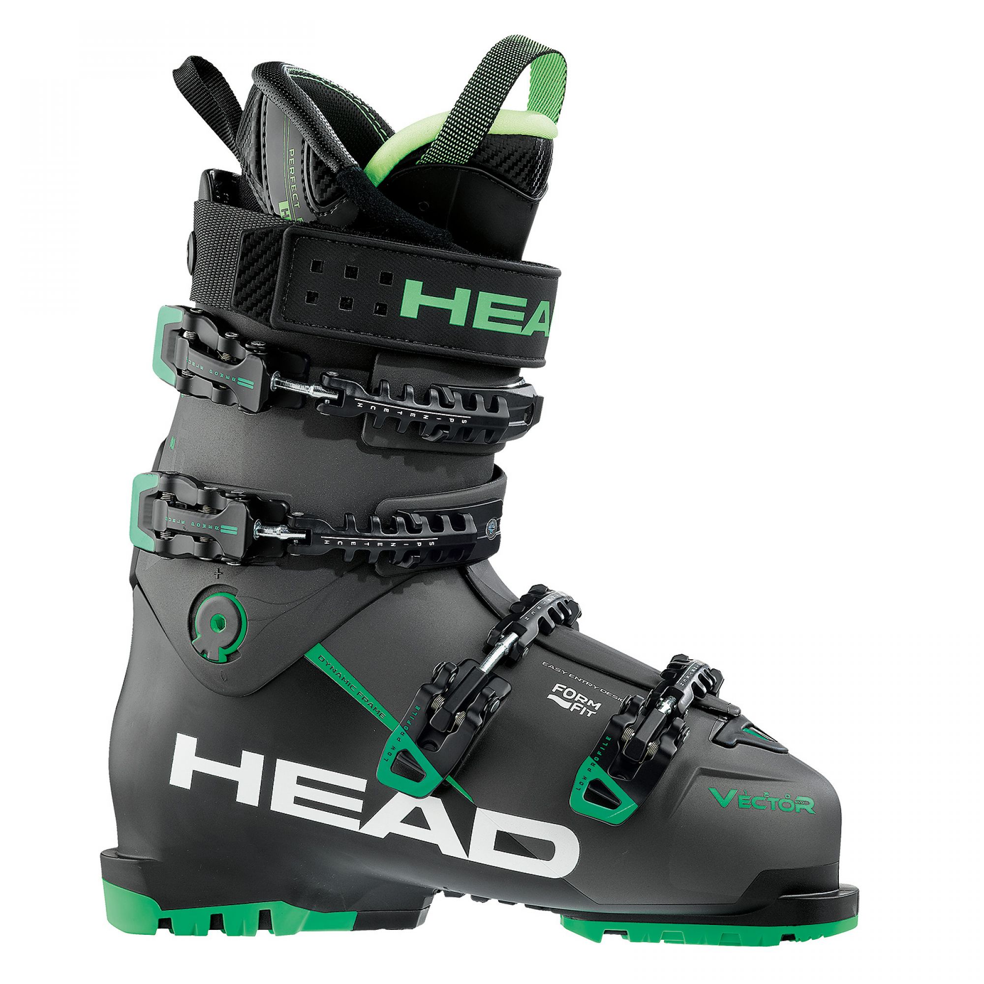 Head Vector 120S Antracite/Black-green 17/18