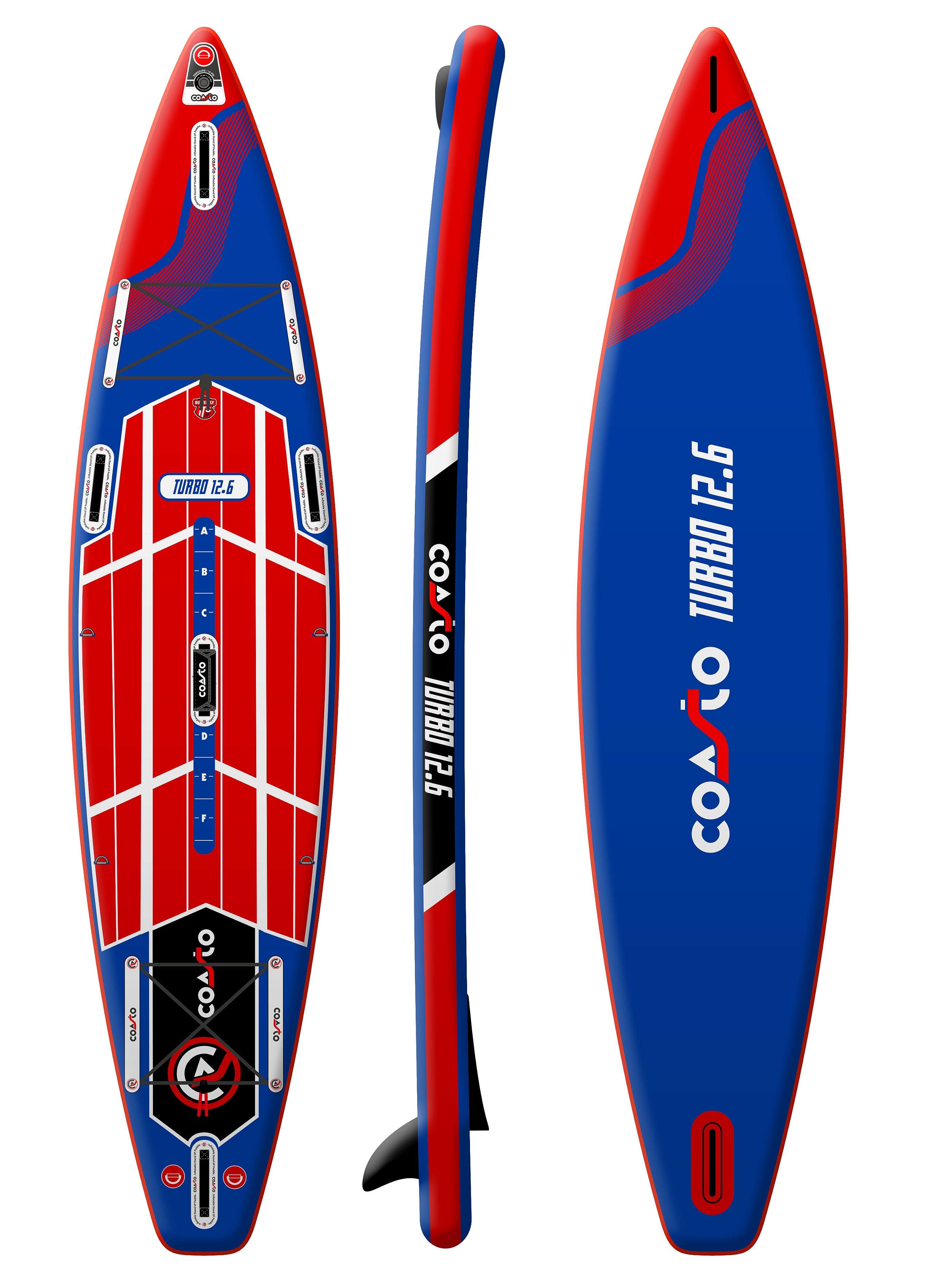 Paddleboard Coasto Turbo 12-6