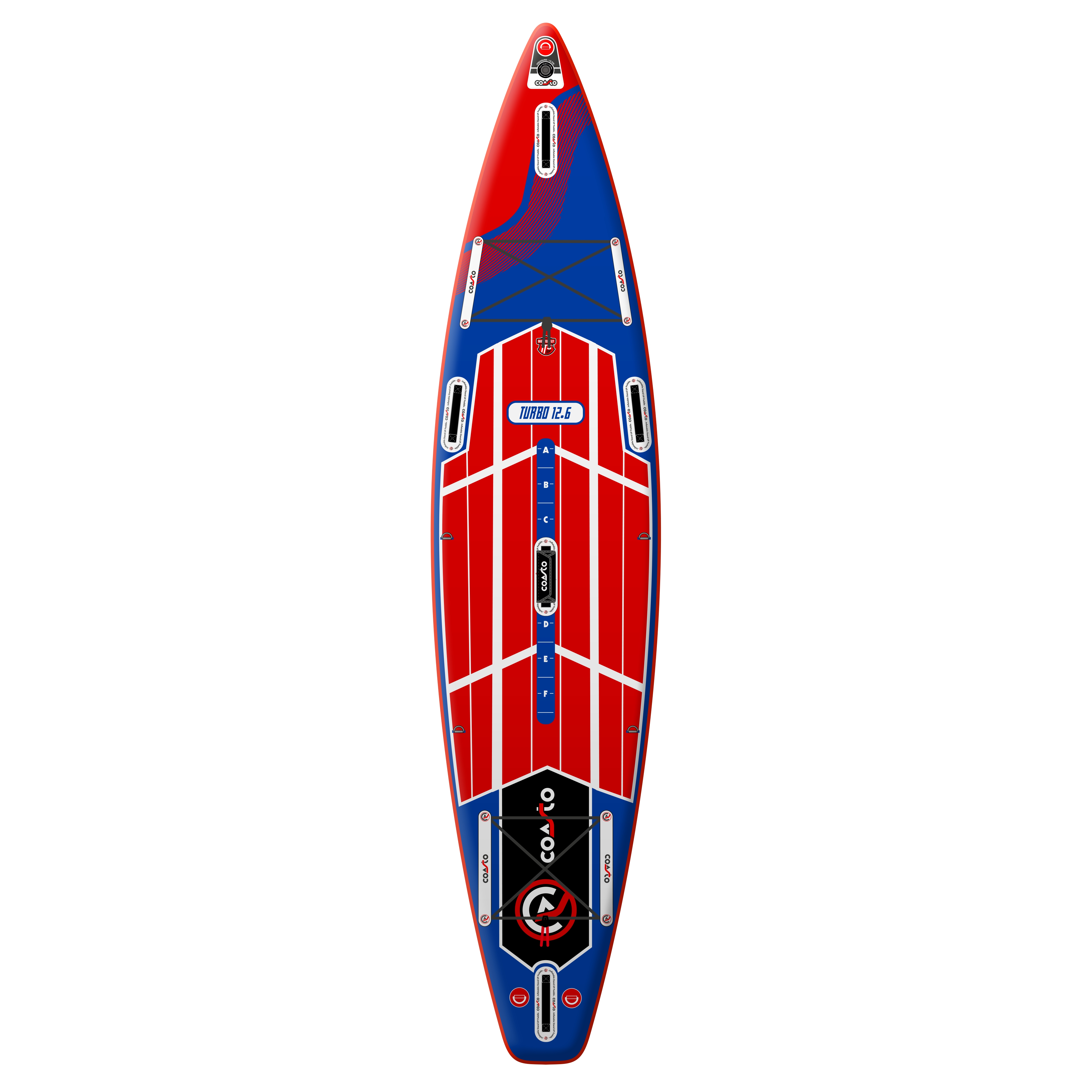 paddleboard Coasto Turbo 12-6 Front