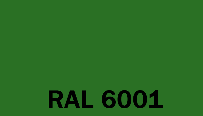 Topcoat barva zelená RAL 6001