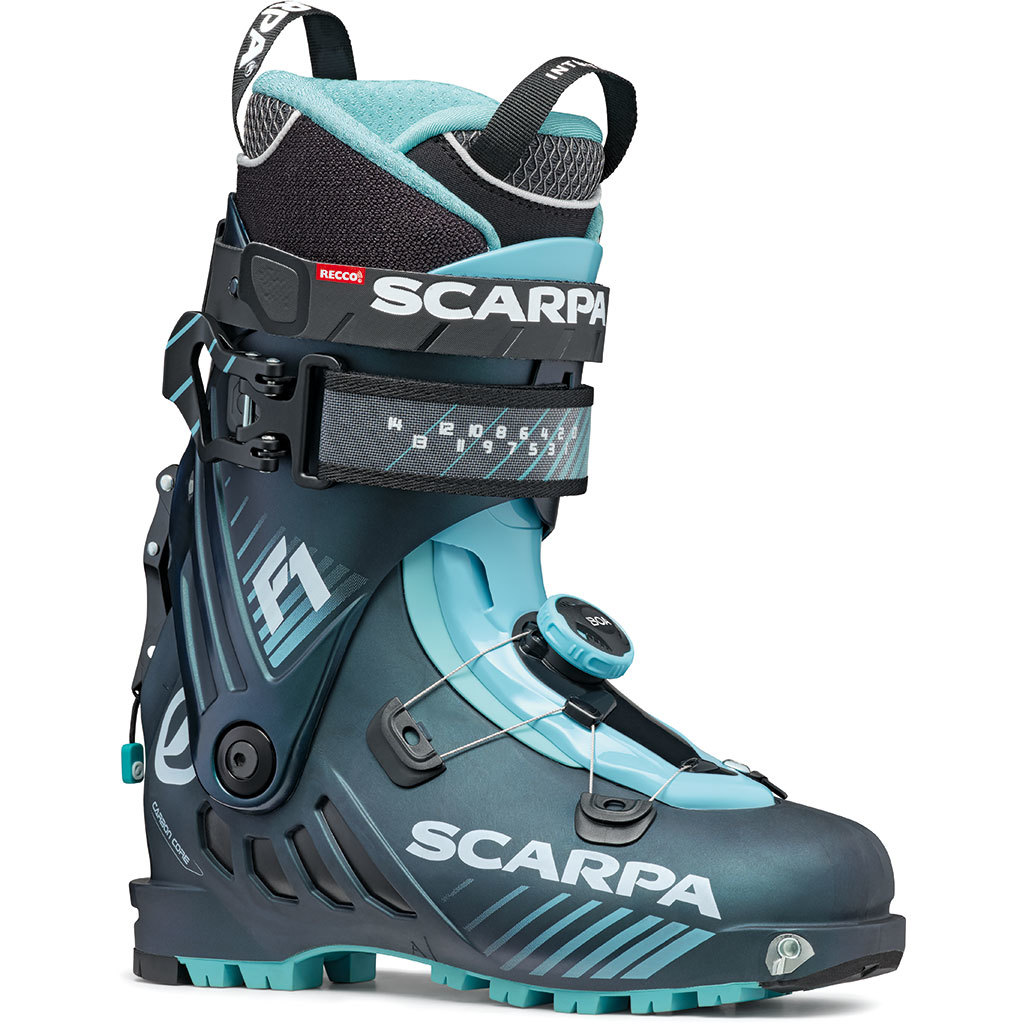 Scarpa F1 3.0_Women_Anthracite_Aqua