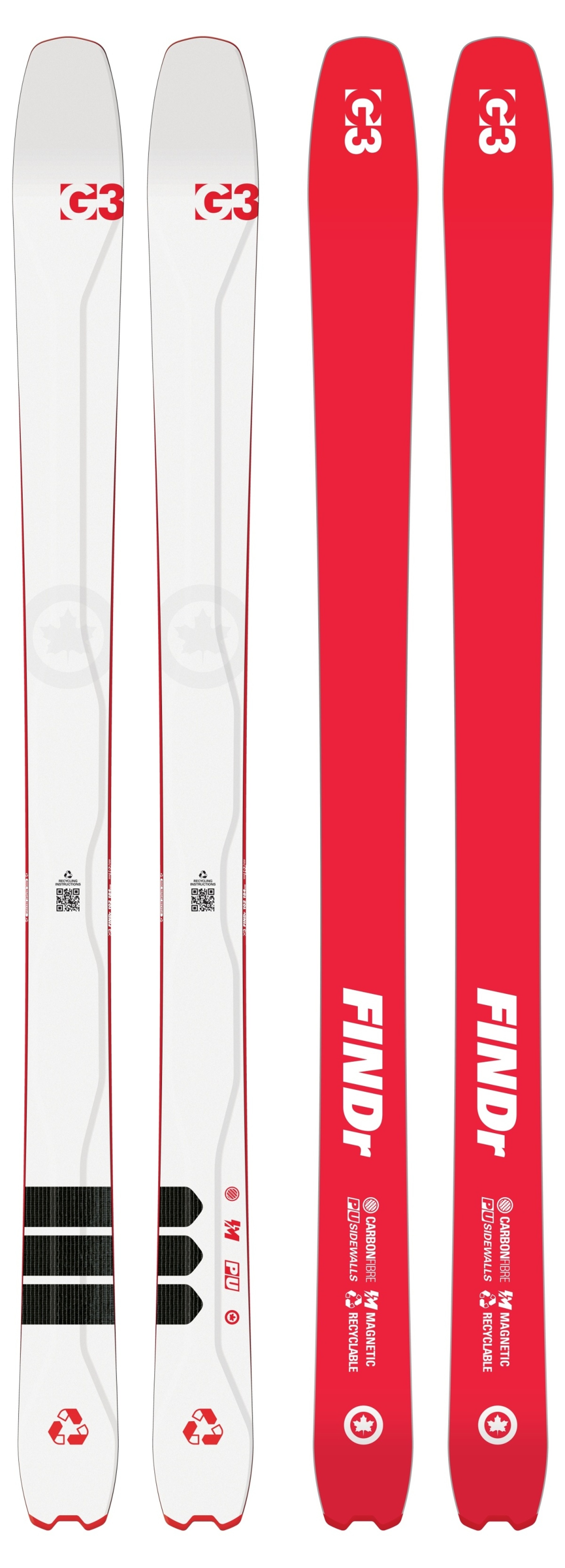 Skialpové lyže G3 FINDr R3 102