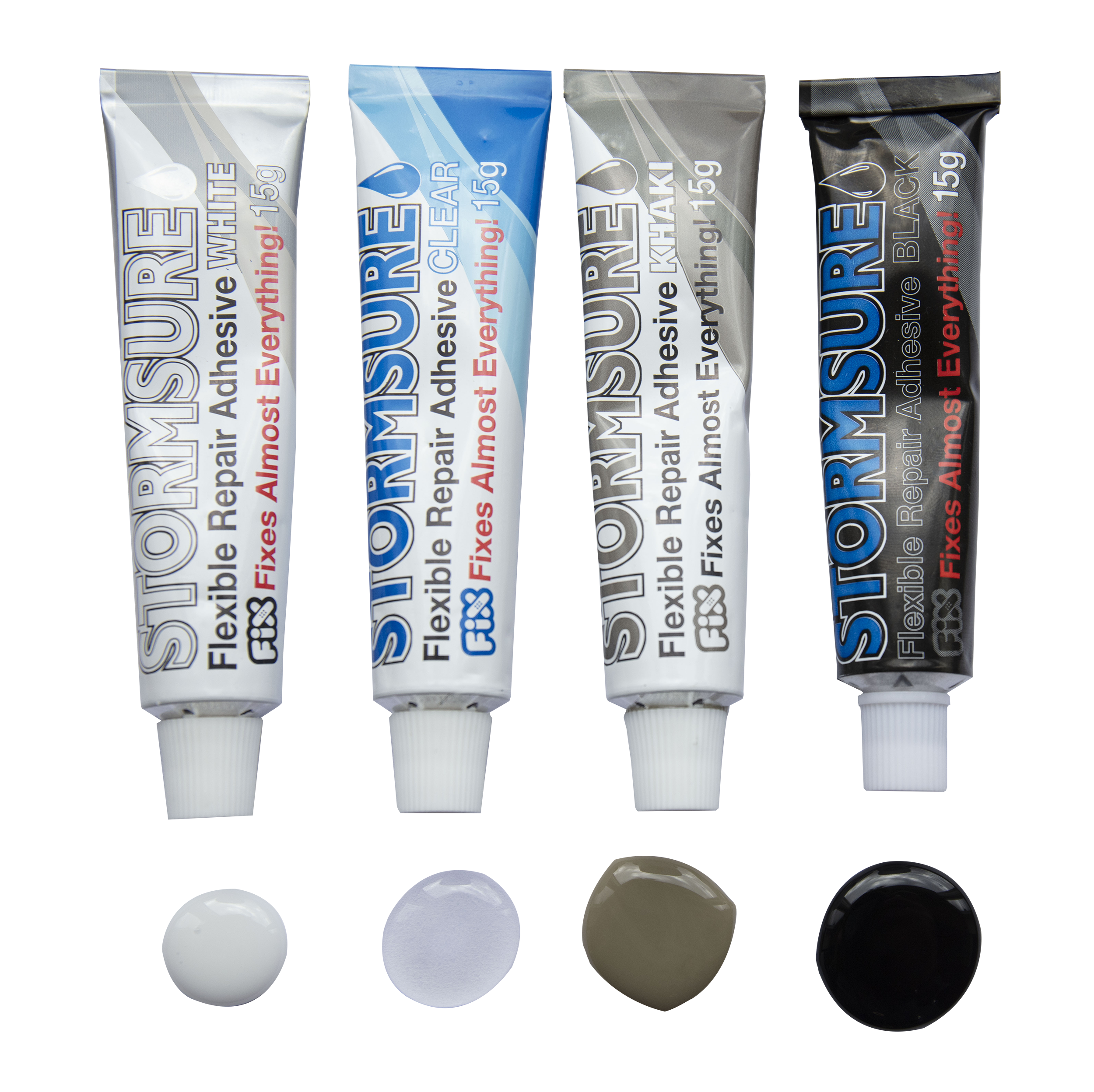 lepidlo Stormsure Flexibile Adhesive Pack 4x 15 g