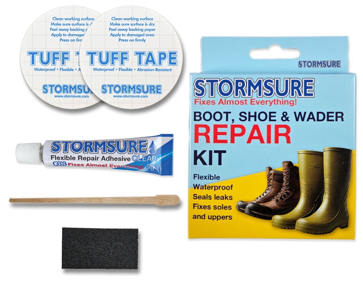 opravná sada stormsure boot, shoe, wader repair kit.jpg