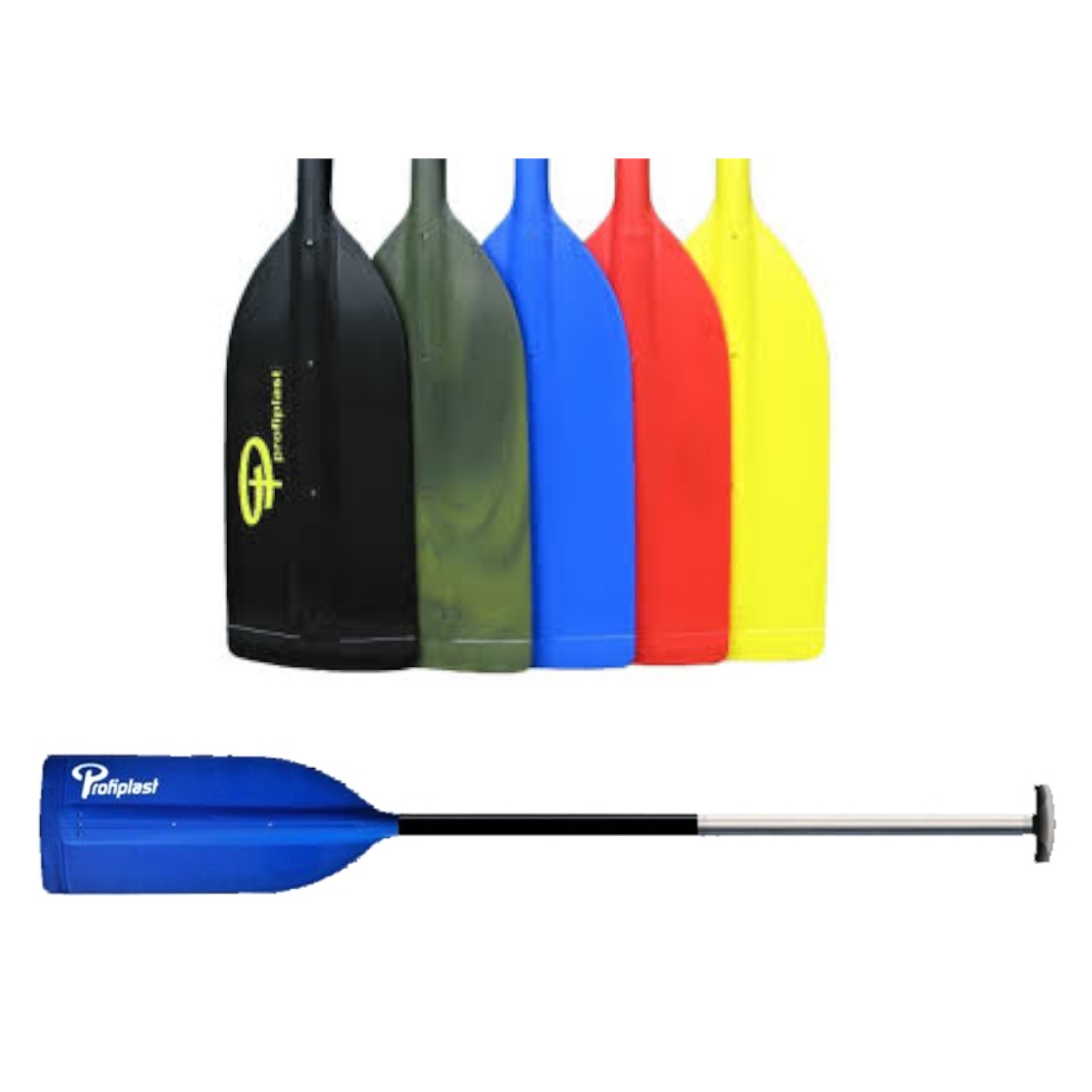 pádla profiplast slalom_barevné varianty