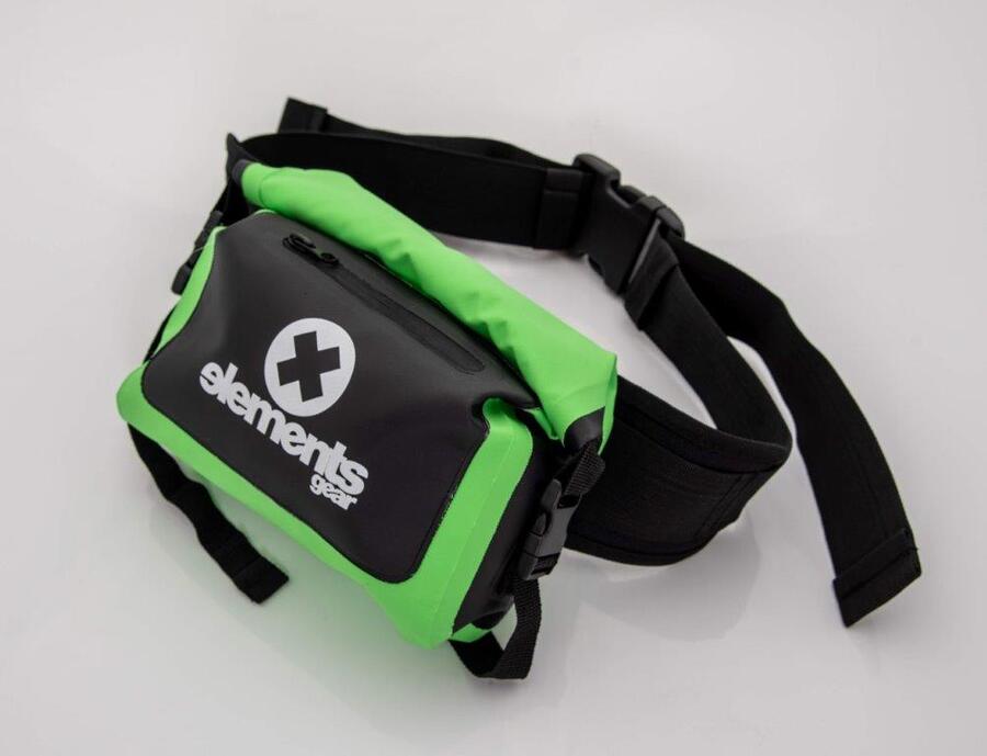 Vodotěsná ledvinka EG W-bag 2.0 - 4 L_lime_.jpg