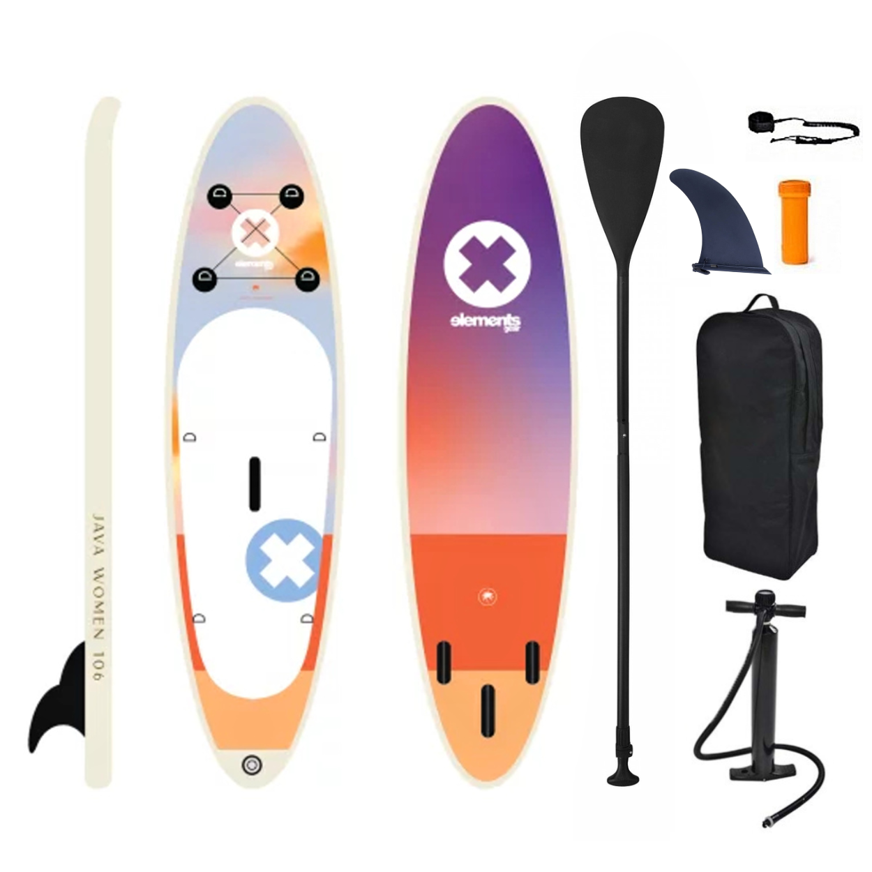 paddleboard Elemenst Gear Java 10,6 WOMEN