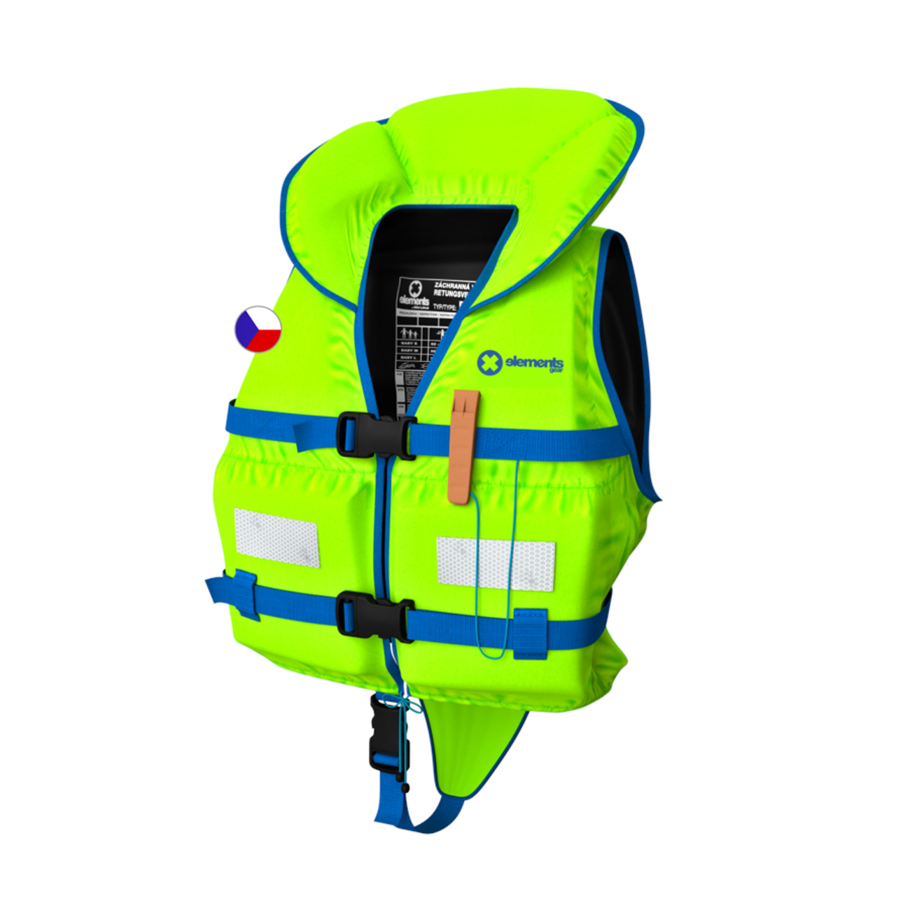 dětská záchranná vesta EG Baby lime