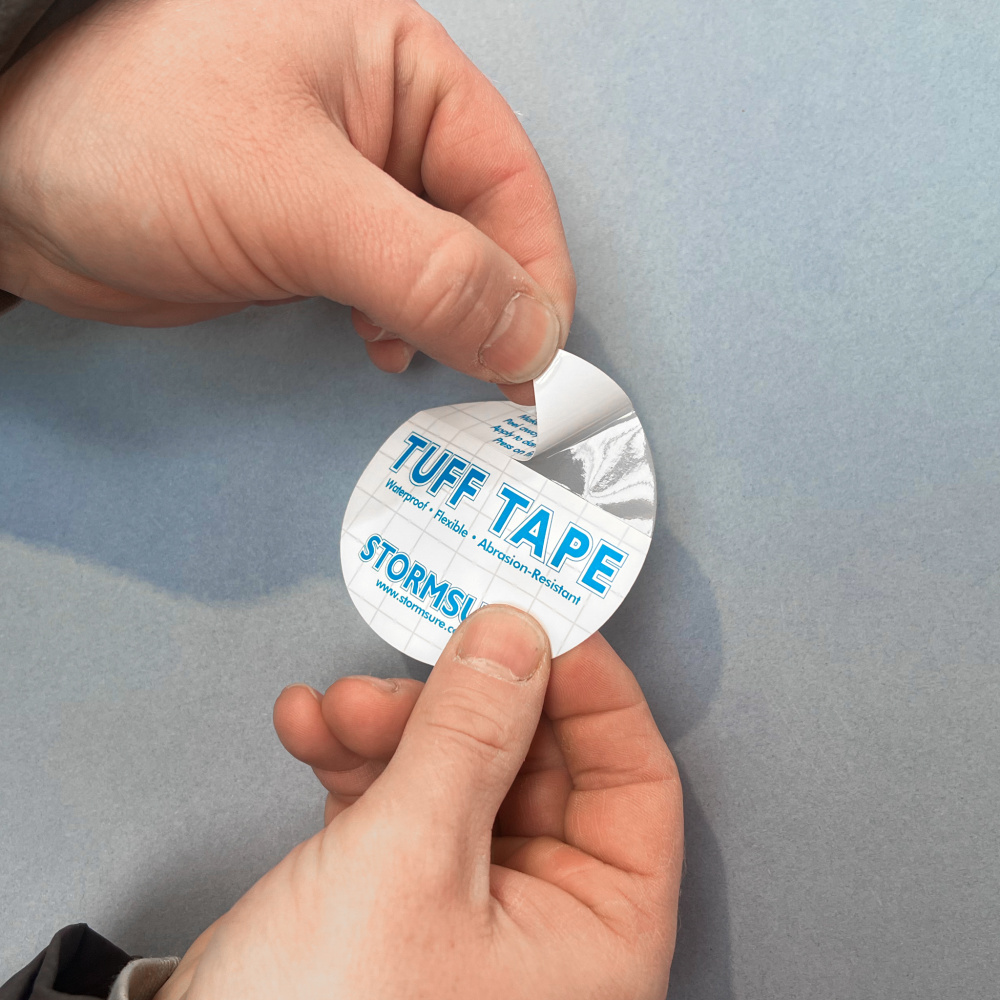 Stormsure TUFF Tape Patch Action 2