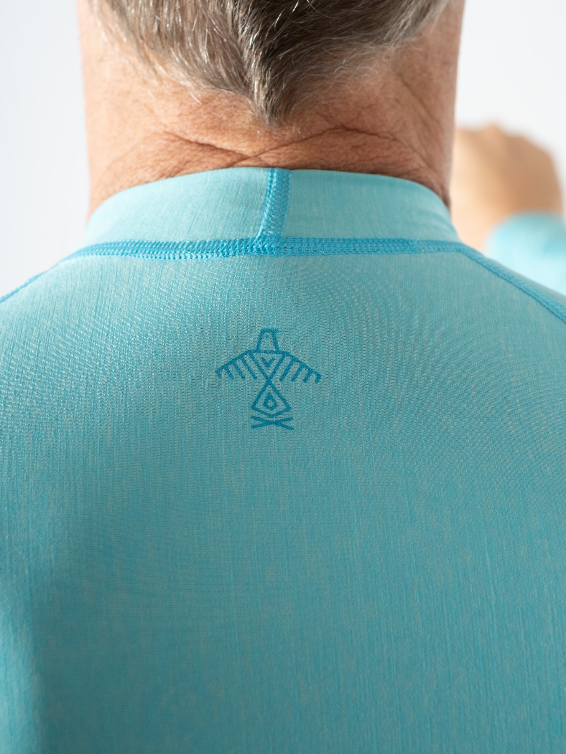 Triko Hiko Shade Dew dlouhý rukáv eastern blue