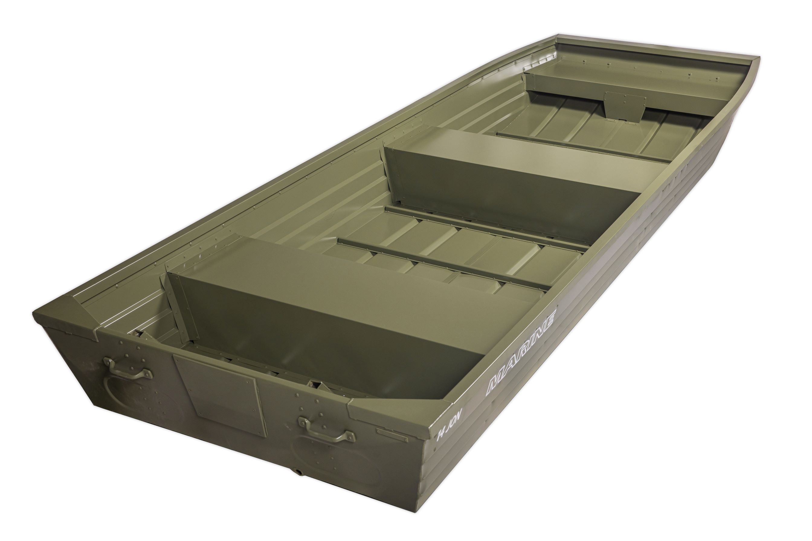 Pramice hliníková Marine Jon 14 green