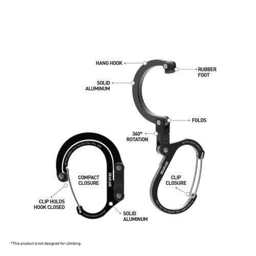GA Heroclip Small black