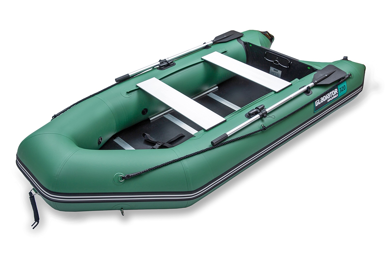 člun Gladiator AK320 green_side