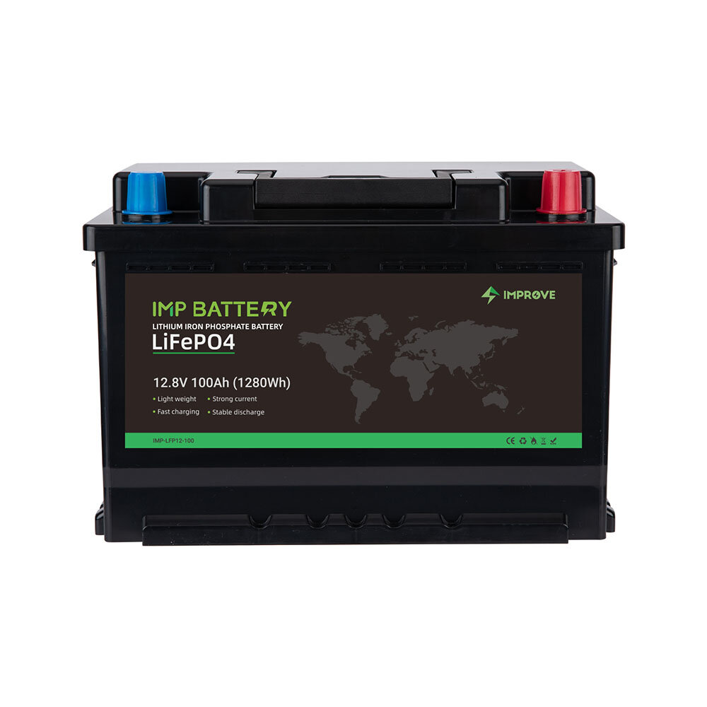 baterie IMPROVE 100 Ah 12,8 V LiFePo4 Bluetooth