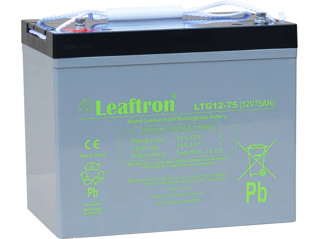 akumulátor Leaftron LTG12-75