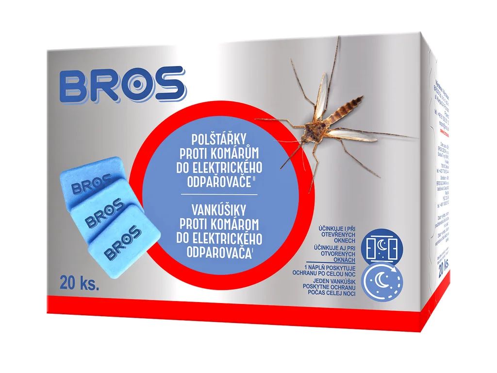 Bros polštářky proti komárům 40ks