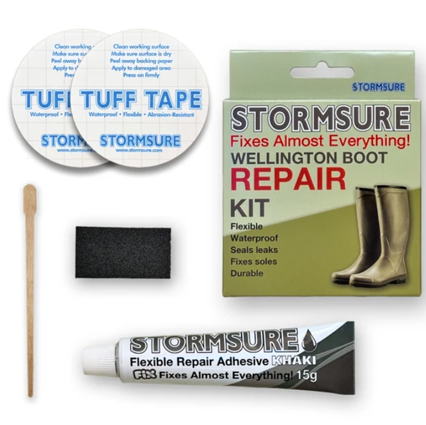 Opravná sada boty Stormsure Boot, Shoe Repair Kit Khaki
