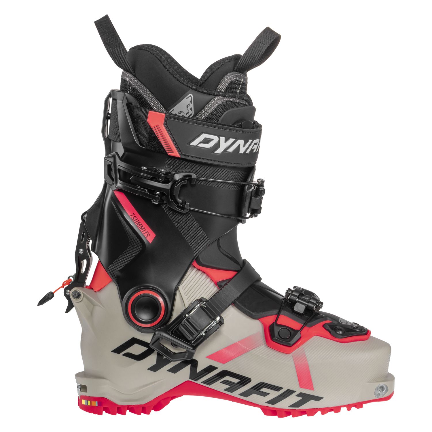 Dynafit Seven Summits W Fluo Coral Overcast_side