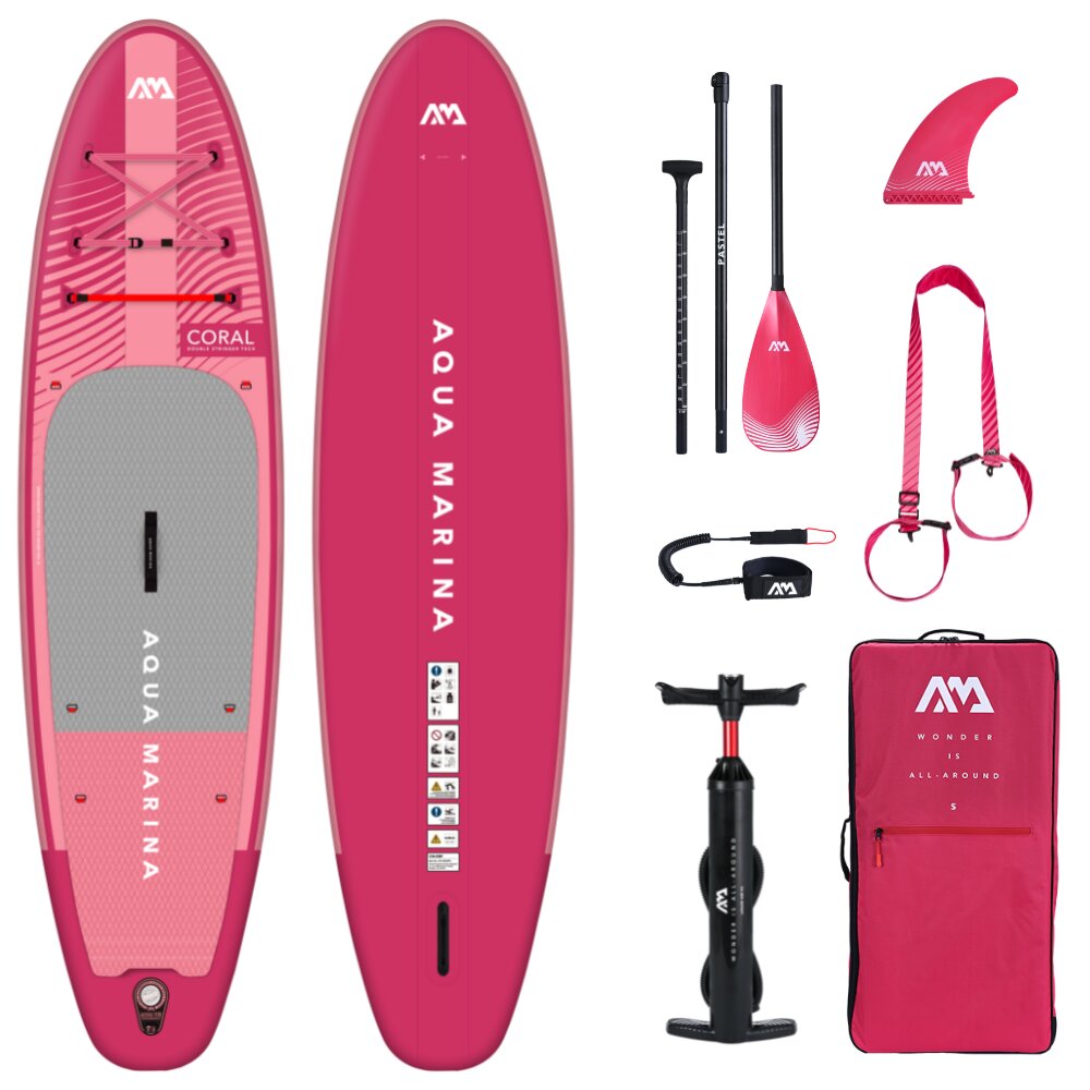 paddleboard Aqua Marina Coral 10'2'' Raspberry_set.jpg