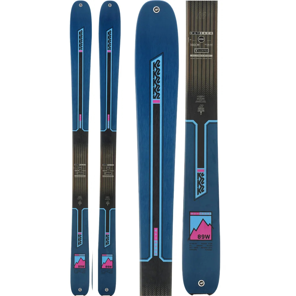 skitouring lyže k2_wayback_89_w_26_27