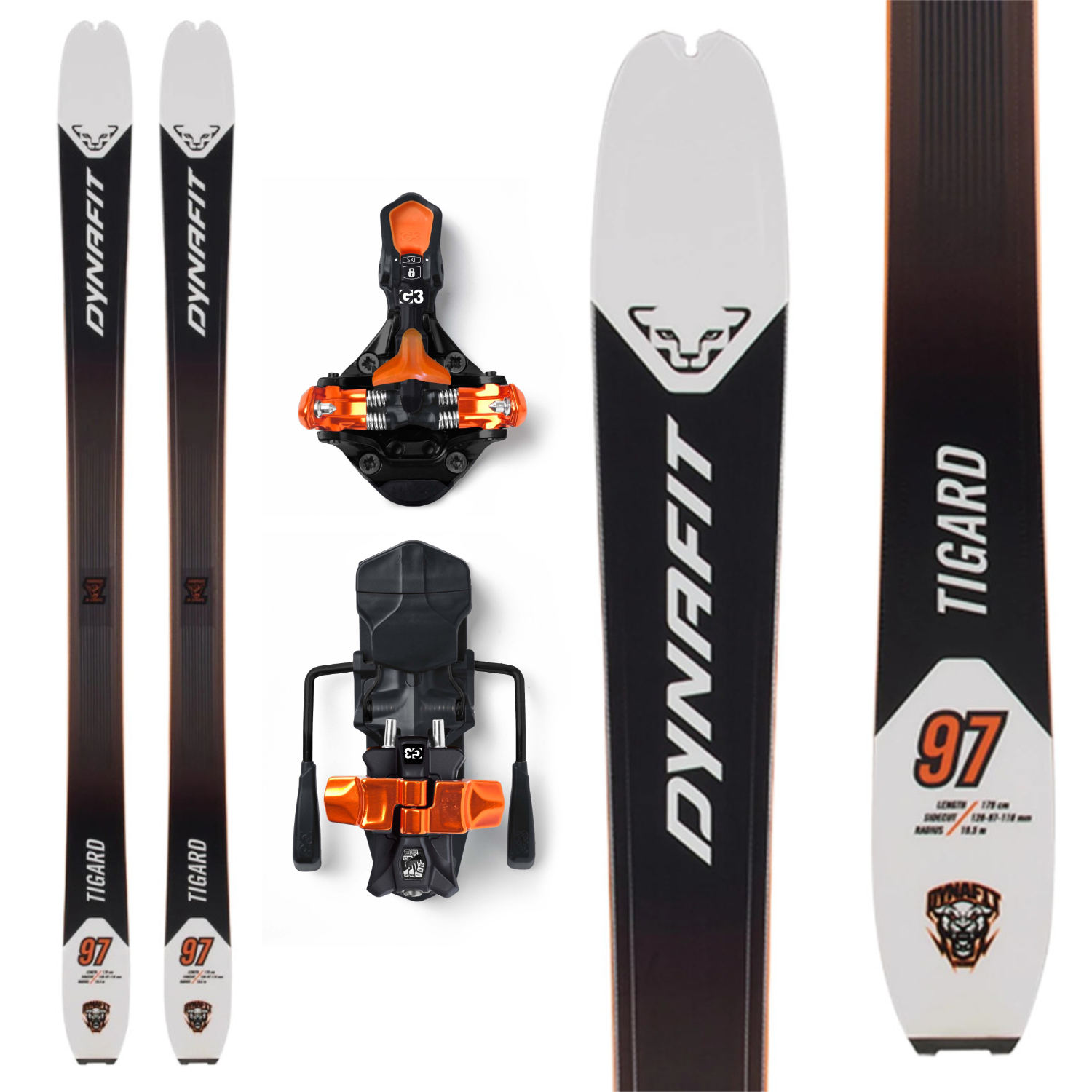 set Dynafit tigard_97 + vázání G3 ION 12
