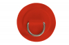 Allroundmarin D-ring PVC red 150 mm