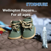 Opravná sada boty Stormsure Boot, Shoe Repair Kit Khaki_použití