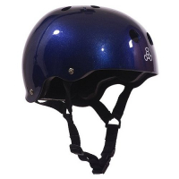 Triple8 Water Halo Blue Metalic helma