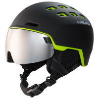 Helma Head Radar Black/Lime 