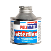 Polymarine Letterflex PVC 125ml black