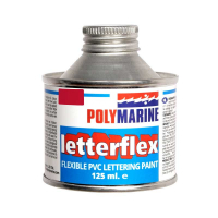 Polymarine Letterflex PVC 125ml red