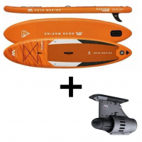 Paddleboard Aqua Marina Fusion + motor Bluedrive S
