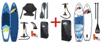 Set paddleboardu F2 Axxis 11,6 Combo blue a F2 Ocean Boy 9,2