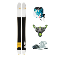 Freeride skialp set G3 SLAYr 114 s vázáním a stoupacími pásy