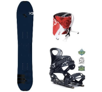 Výhodný SET G3 Scapegoat splitboard s vázáním a stoupacími pásy G3