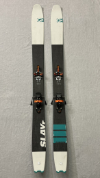 Použité freeride, skitouring lyže G3 Slayr 114 Swift + vázání G3 ION 12 + pásy G3